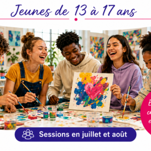 Ateliers d'art-thérapie jeunes (session juillet 2026)